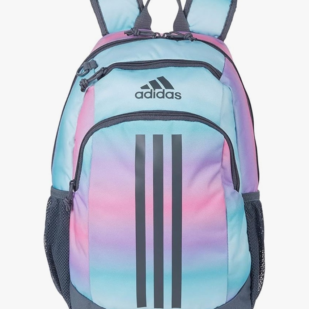 NEW Adidas Kids' Multicolor Gradient Backpack